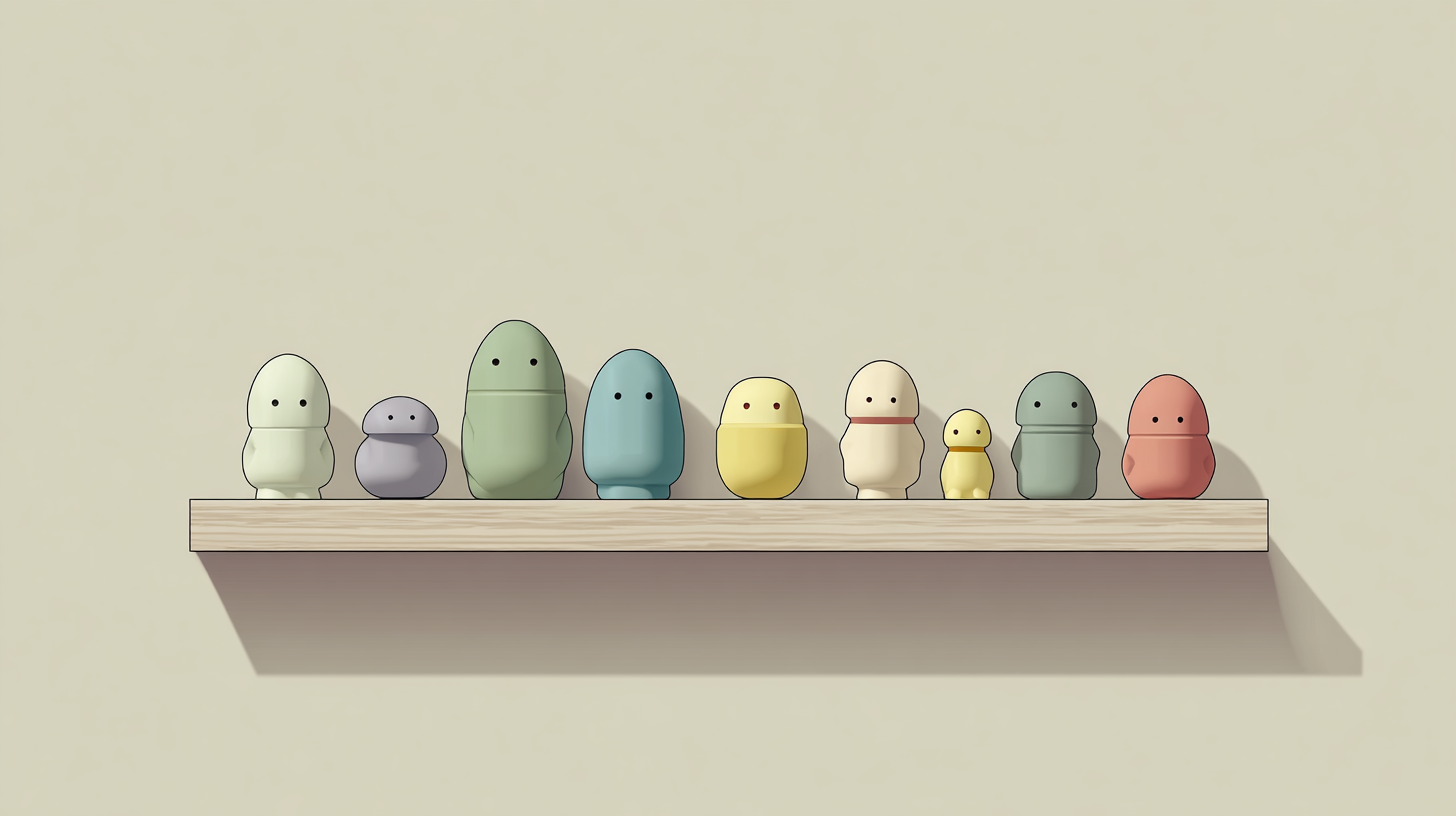 illusztráció: kinderfigurák