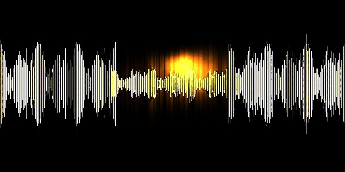 Hanghullám illusztráció – a biztonságos tér és a figyelmes jelenlét szimbóluma