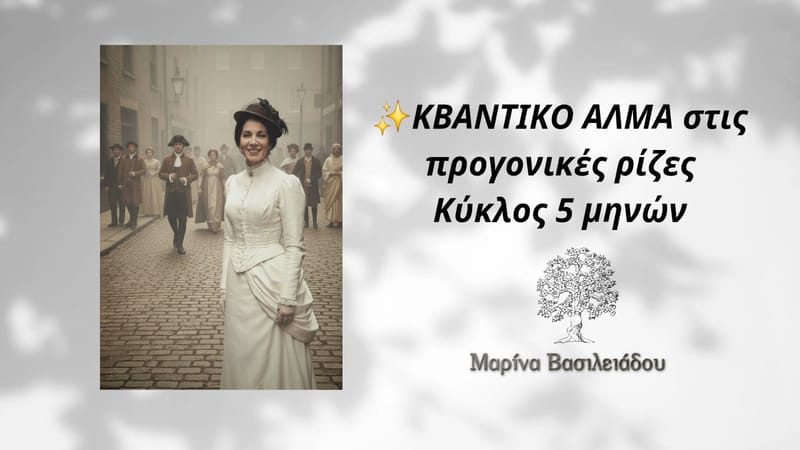 ΚΒΑΝΤΙΚΟ ΑΛΜΑ-ΠΡΟΓΟΝΙΚΕΣ ΡΙΖΕΣ