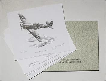 Nicolas Trudgian - Aviation Sketchbook - Limited Ed AP with 7 Prints