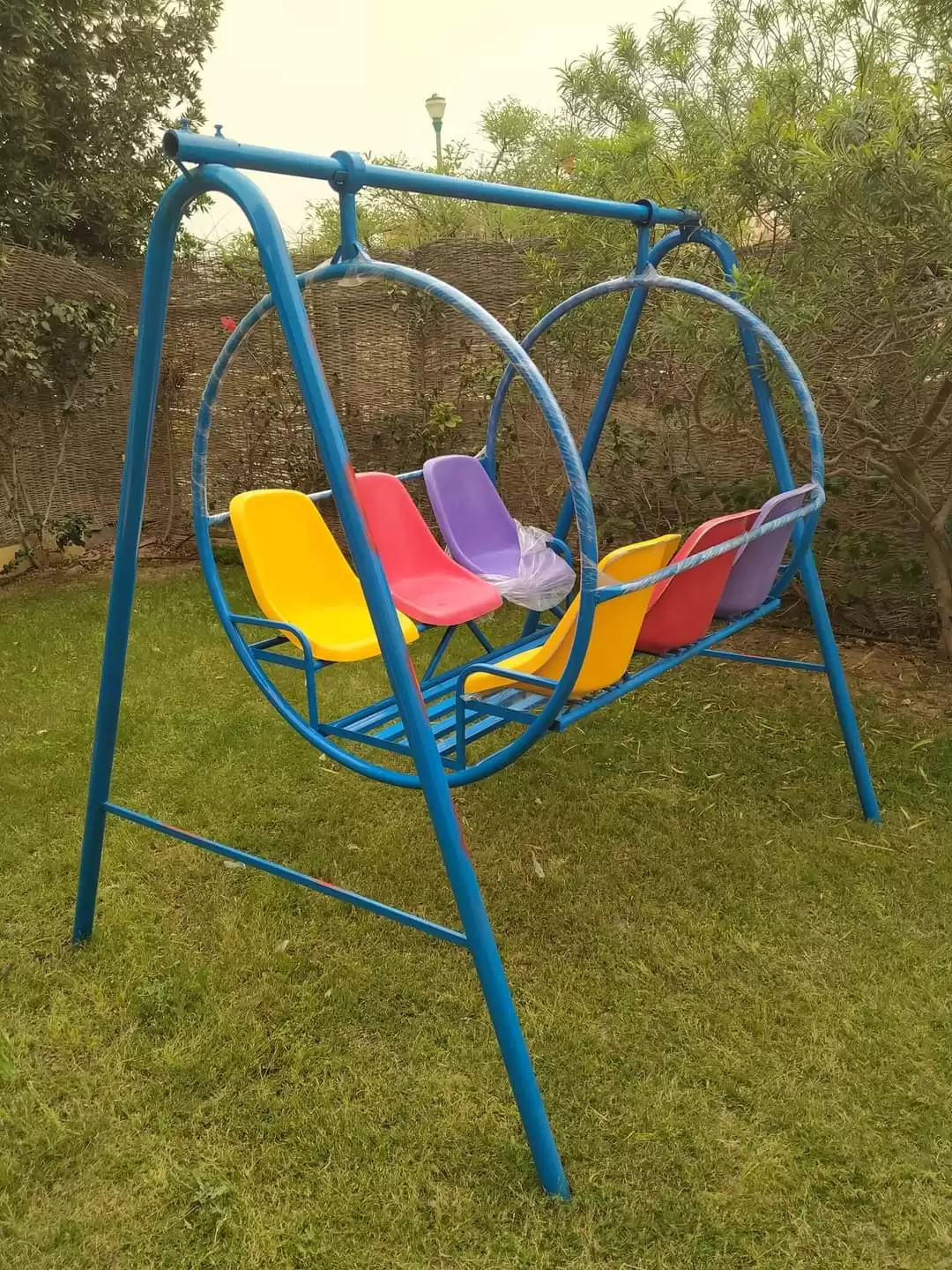 مرجيحه 6 كورسى فيبر جلاس