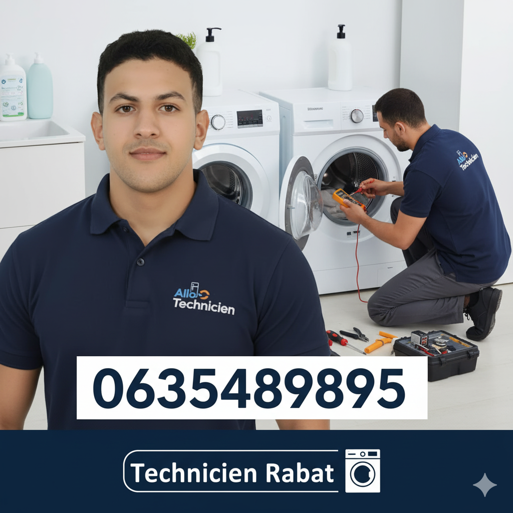 Technicien Machine à Laver à Domicile – Réparation Rapide et Garantie