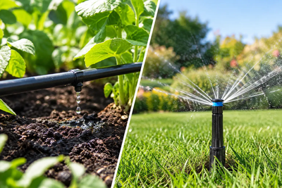 Drip Irrigation Versus Sprinklers for Auckland Gardens