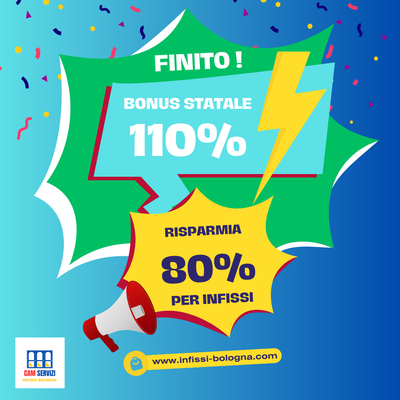 Approfitta adesso per sostituire i tuoi infissi. Detrazione 50% + Sconto Extra del 30% con Cam Servizi!"