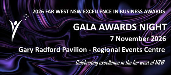 2026 Far West NSW Excellence in Business Awards Gala Awards Night