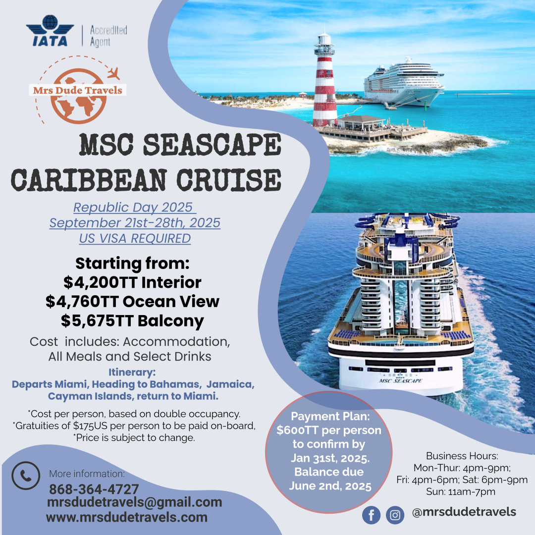 Republic Day 7 night Caribbean Cruise 2025