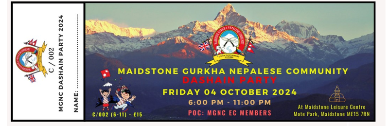 Dashain 2024 Tickets