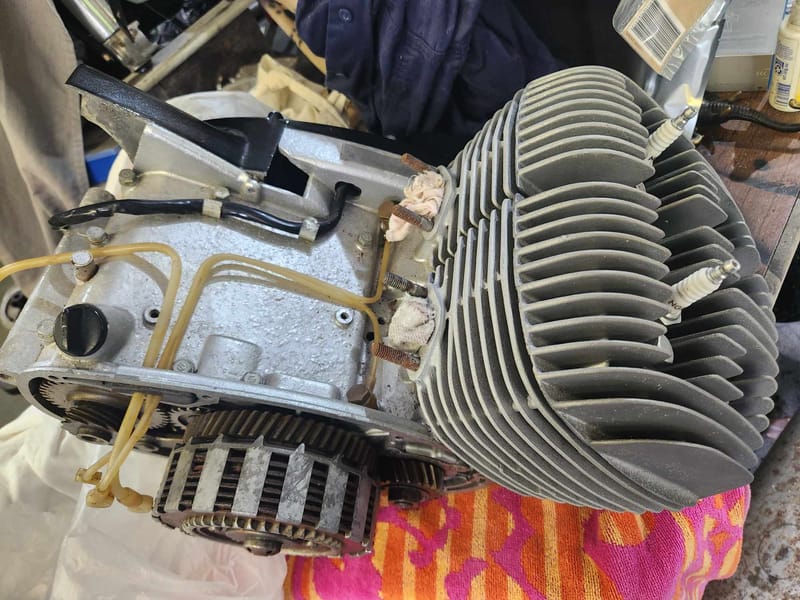 Two Suzuki 250 T20's