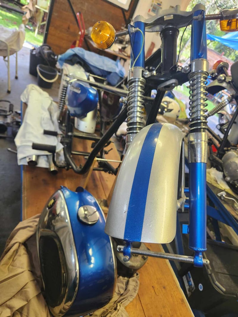 Two Suzuki 250 T20's