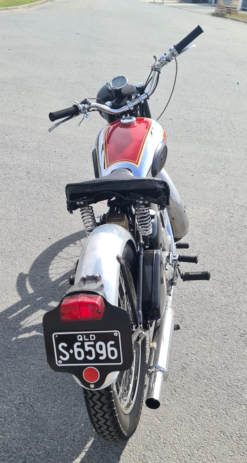 BSA 1950 ZB32 350cc Alloy Clipper