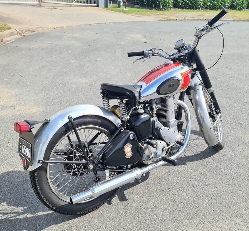 BSA 1950 ZB32 350cc Alloy Clipper