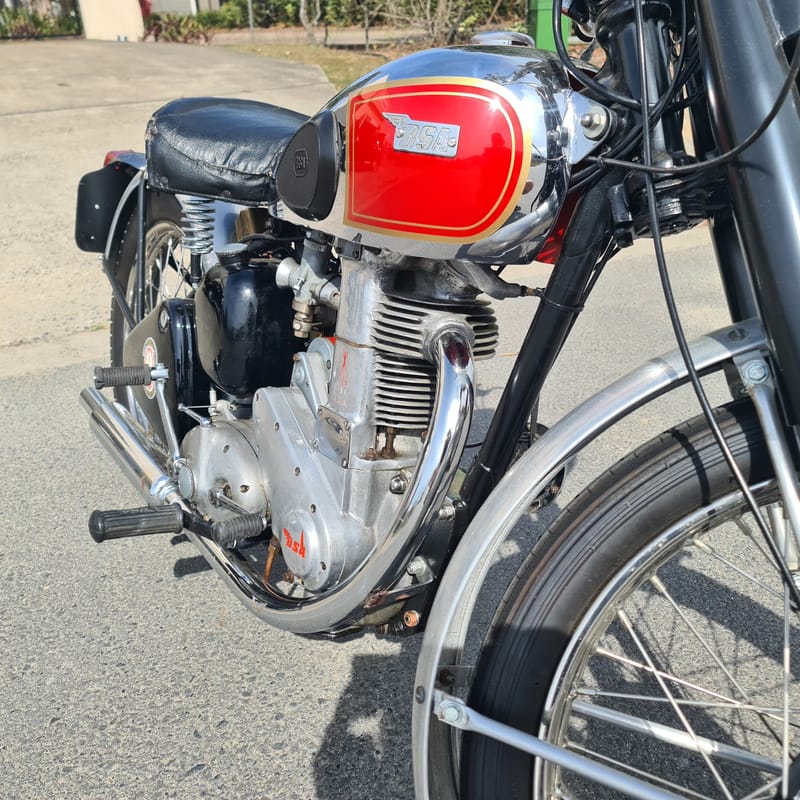 BSA 1950 ZB32 350cc Alloy Clipper