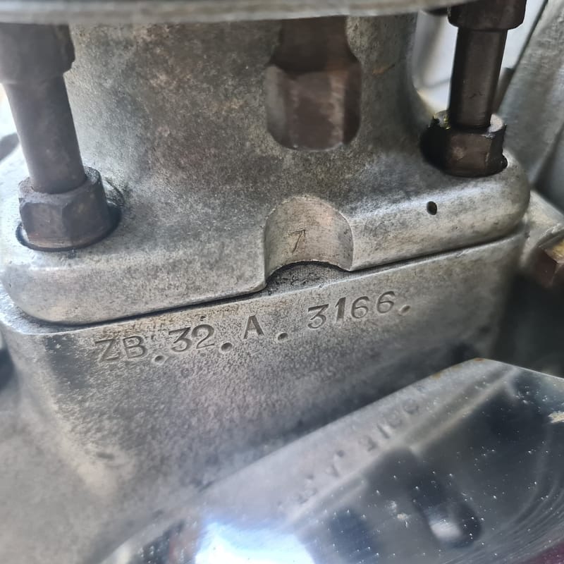 BSA 1950 ZB32 350cc Alloy Clipper