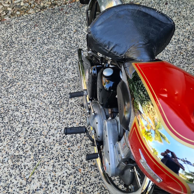 BSA 1950 ZB32 350cc Alloy Clipper