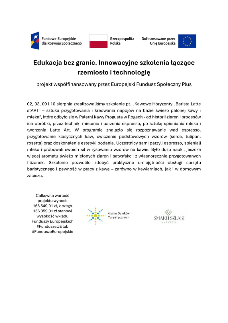 Edukacja bez granic. Innowacyjne szkolenia łączące rzemiosło i technologię