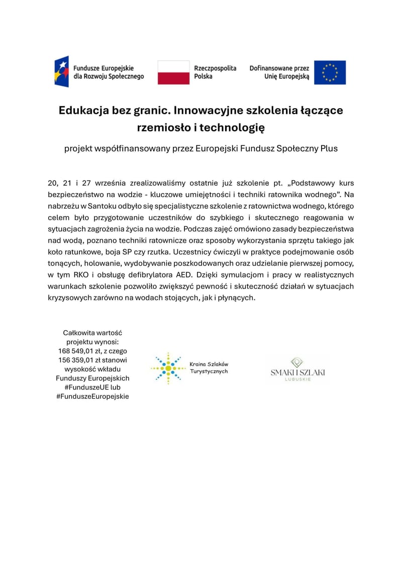 Edukacja bez granic. Innowacyjne szkolenia łączące rzemiosło i technologię