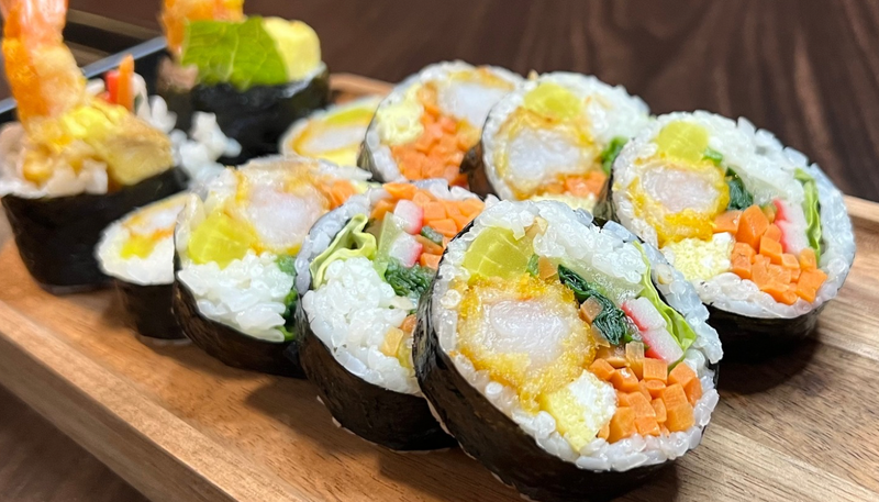 Tempura Shrimp Kimbap