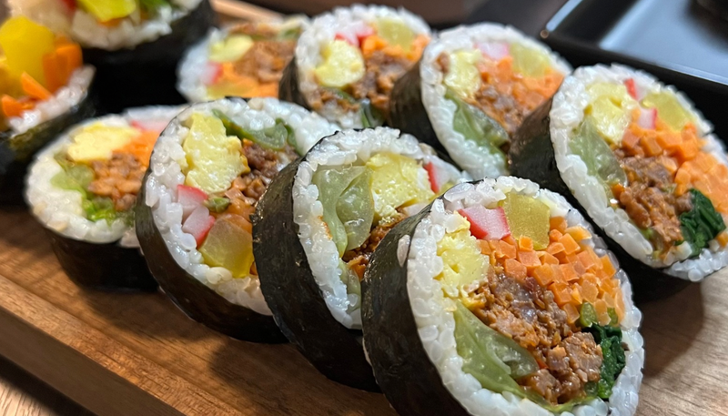 Spicy Pork Kimbap