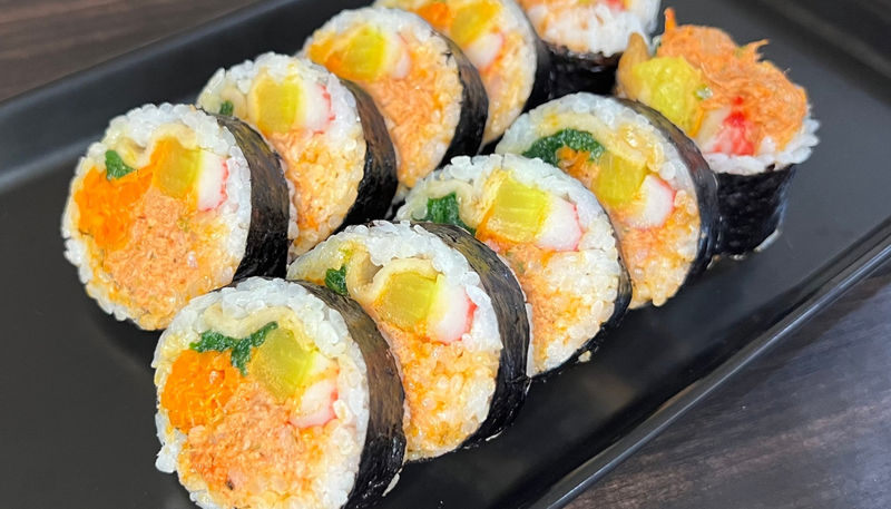 Hot!!!! Spicy Tuna Mayo Kimbap