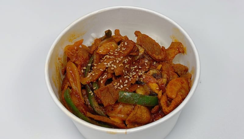 Spicy Pork Rice Bowl 제육덮밥
