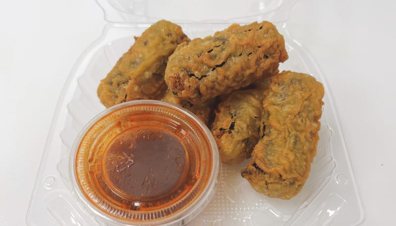 Fried Nori Roll  김말이