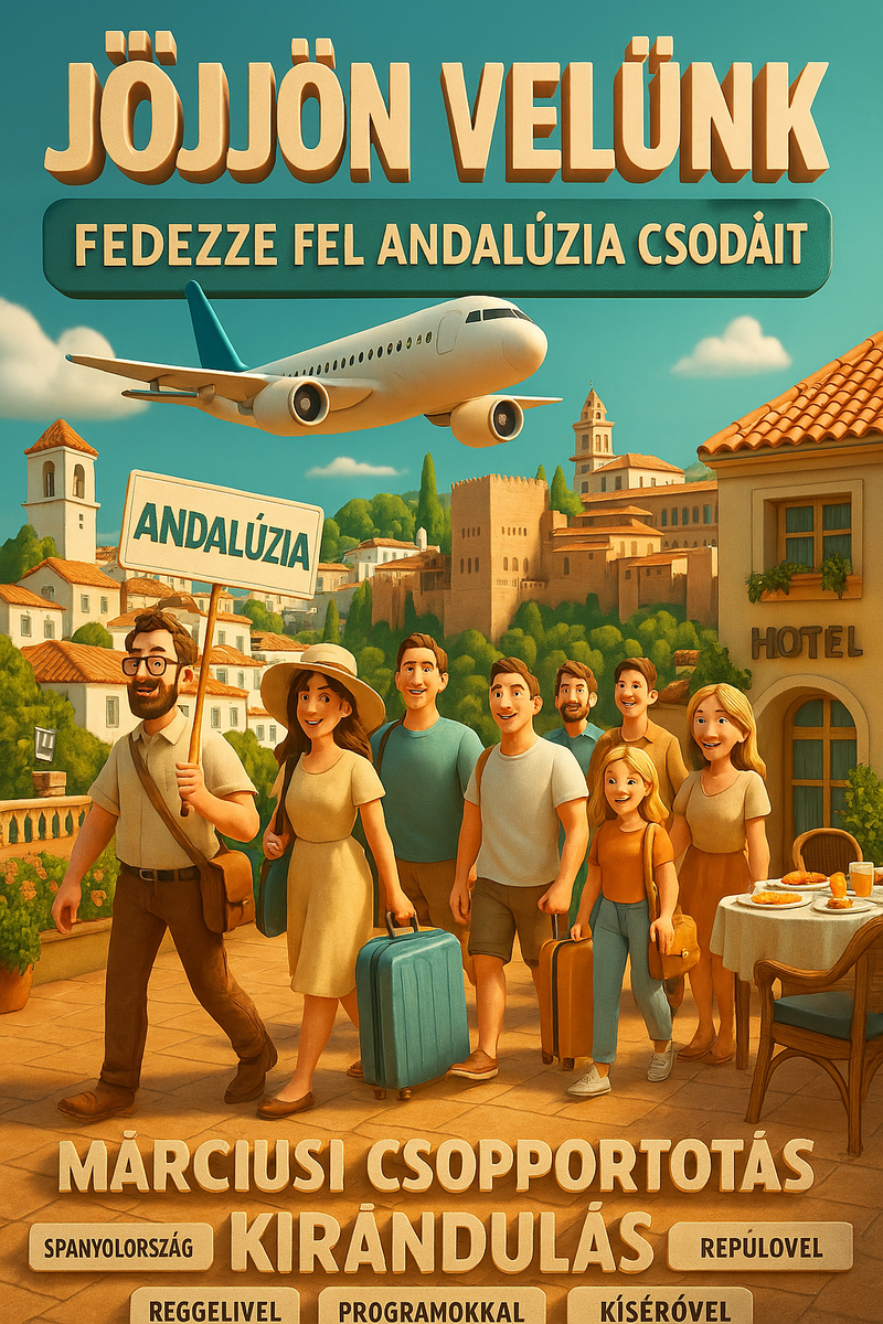 Spanyolország Andalúzia felfedezése. 2026.03. folyt köv.