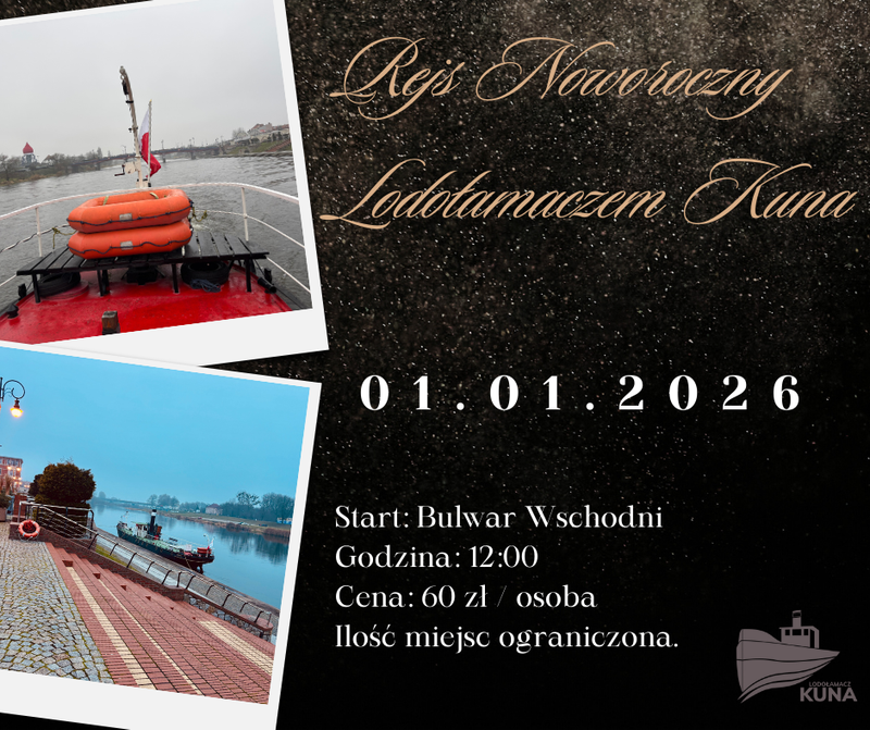 Noworoczny Rejs Statkiem M/V Kuna 1884 - Copy