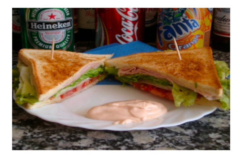 Toast insalata e pomodoro