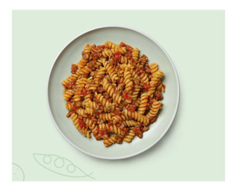 Fusilli di mais al ragù - senza glutine