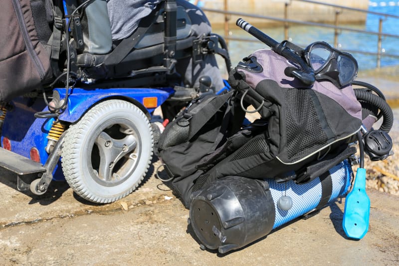 أفضل أكاديمية غوص في السعودية | لذوي الهمم