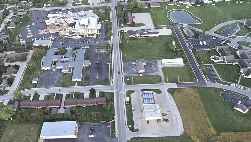 Business District - West Edge of Town