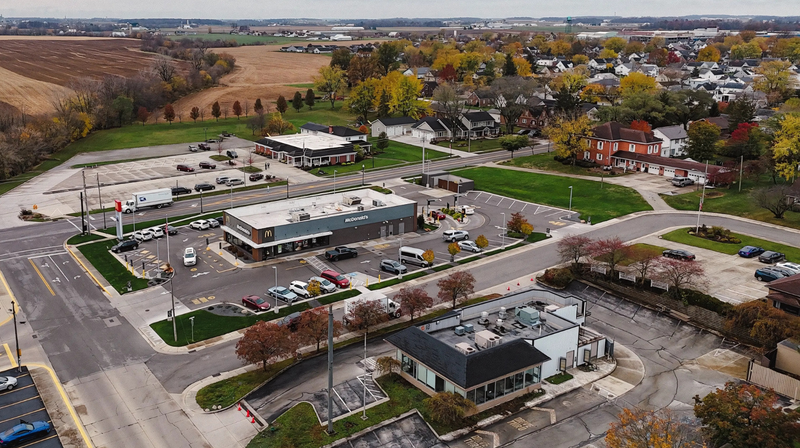 Business District - East Edge of Town