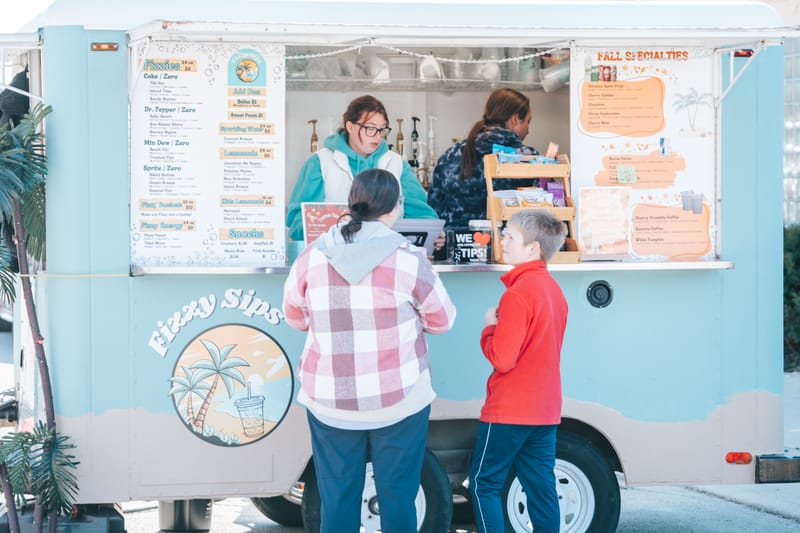 Holiday Market & Food Trucks