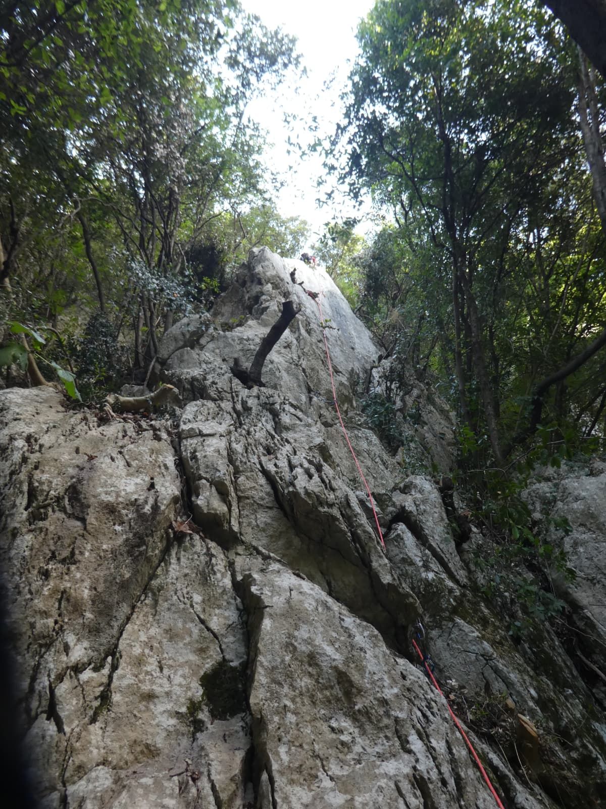Nuova via di arrampicata a Greppolungo