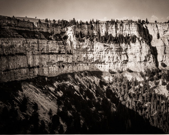 Le Creux du Van dans le Jura (Canton de Neuchâtel)