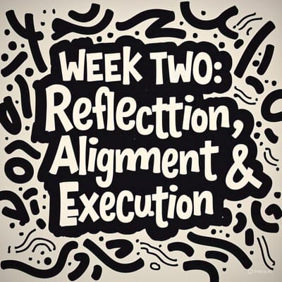 WEEK TWO: Reflection, Alignment & Execution