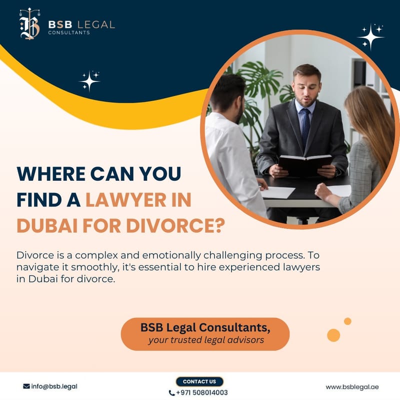 Where Can You Find a Lawyer in Dubai for Divorce?