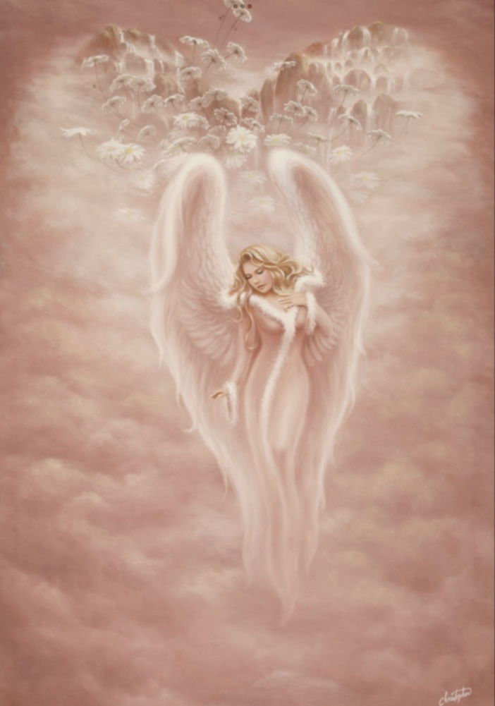 GUARDIAN ANGEL……Oil on Canvas……