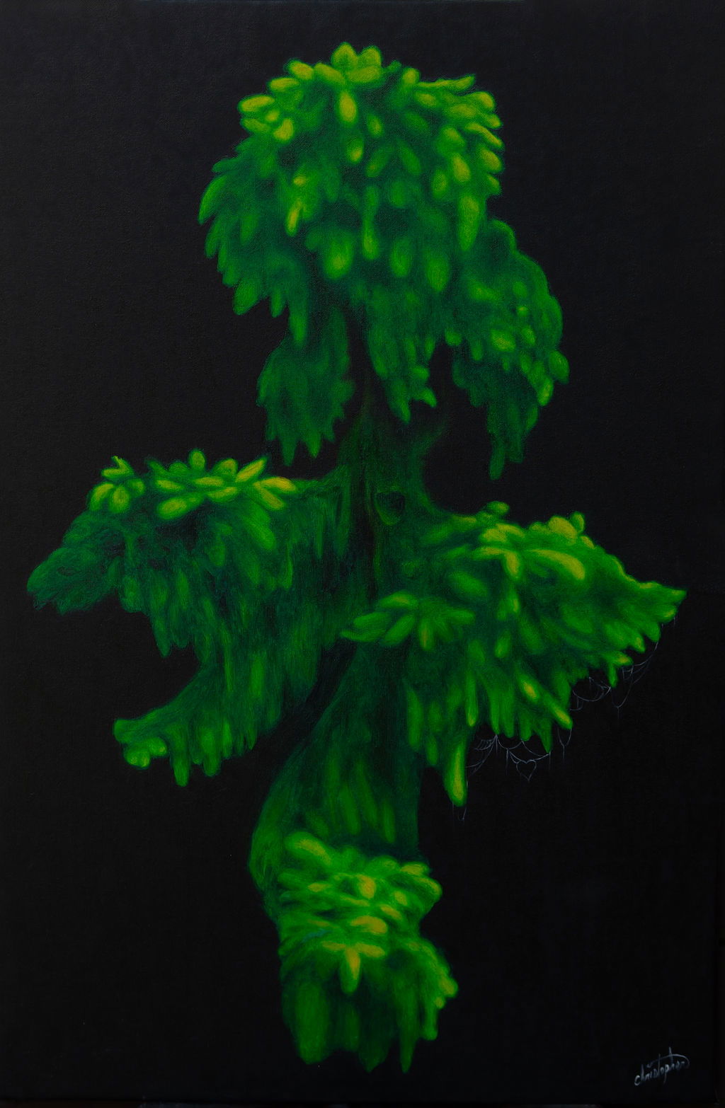 THE TREE SPIRIT……91x61 cm (36x24 in)……Oil on Canvas