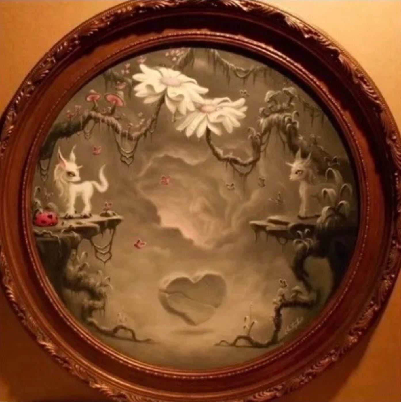 For sale ($5400 - 24” diameter, framed)