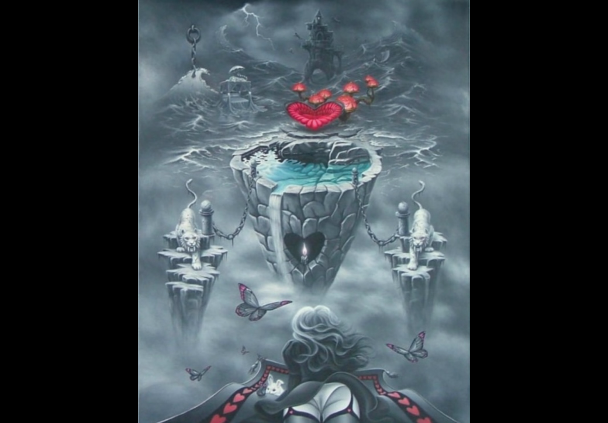 “Trapped in My World” $7200 and prints available.