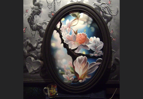 UNTITLED…..Oil on Masonite…..