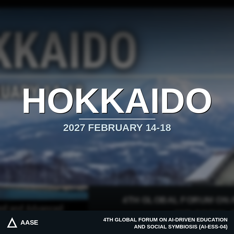 AI-ESS-04 | February 14–18, 2027 | Hokkaido, Japan