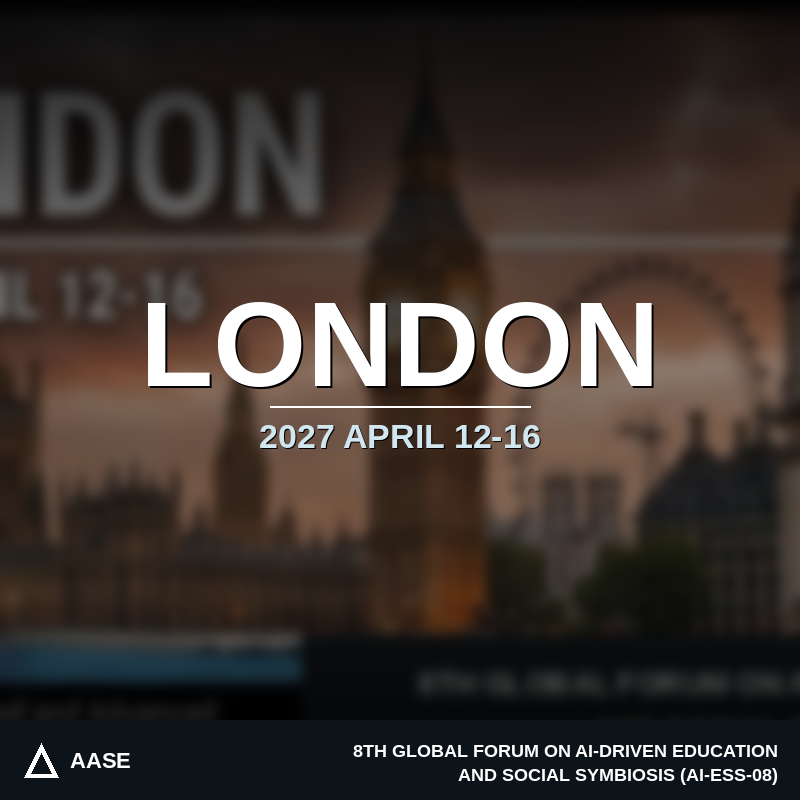 AI-ESS-08 | April 12–16, 2027 | London, United Kingdom