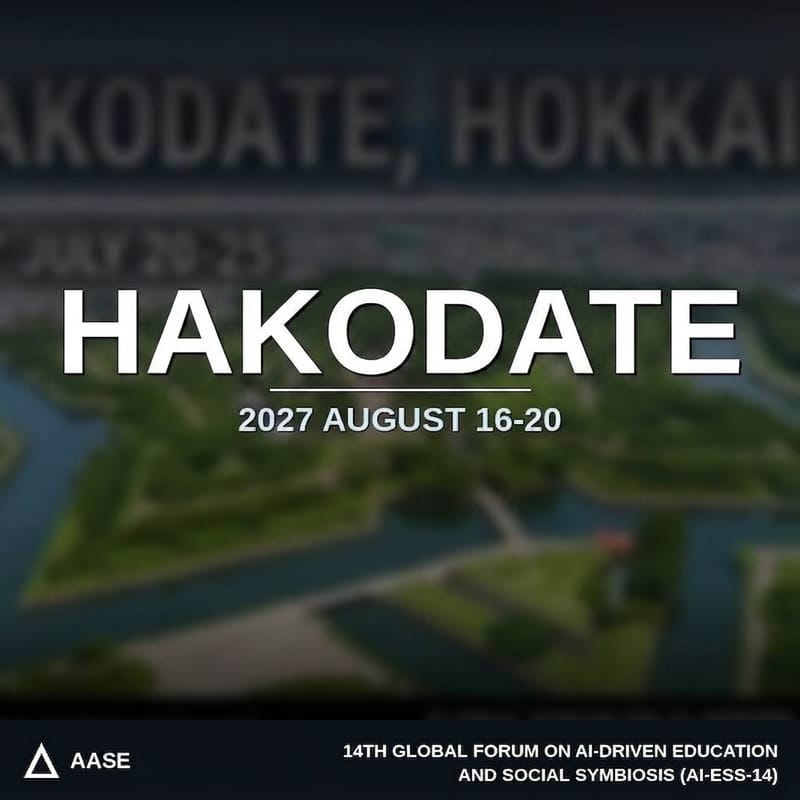 AI-ESS-14 | July 20–24, 2027 | Hakodate, Japan
