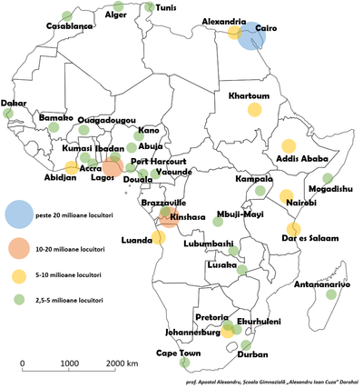 Africa - marile orașe
