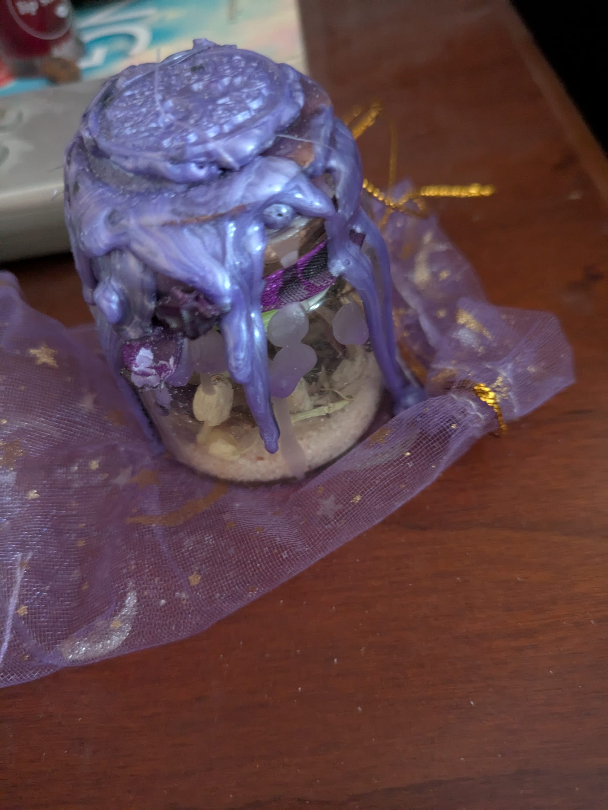 spell jar for helping with contact during your dreams