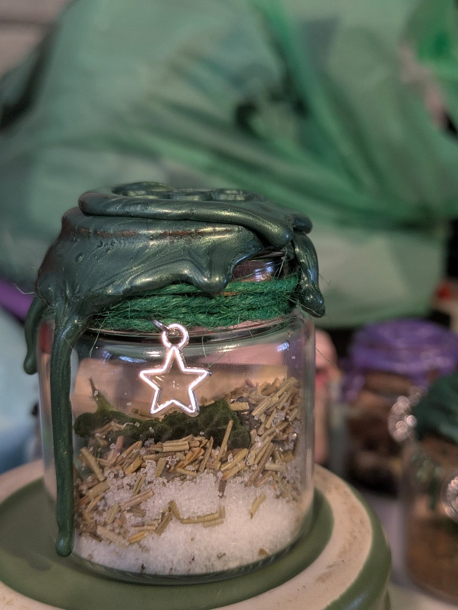 spell jar to help with attracting good luck and fortune