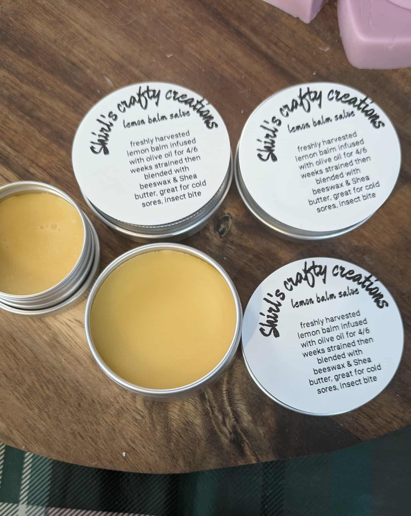 lemon balm salve
