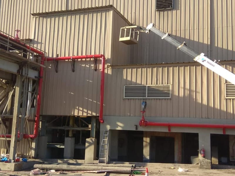 أعمال العمرانية الحديثة لتنفيذ أنظمة الأمن والسلامة في الرياض